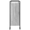 Kitchen Trolley Grey Sonoma - Stylish Storage Solution