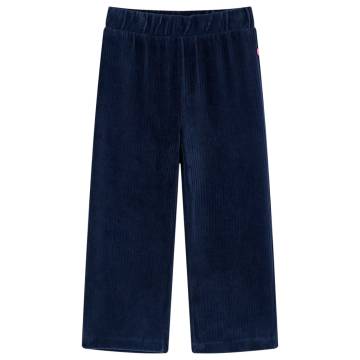 Kids' Corduroy Pants Navy 92 | Comfortable & Durable Wear