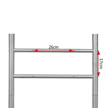 Durable Stainless Steel Mailbox Stand | HipoMarket UK