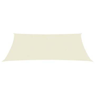 Sunshade Sail 160 g/m² Cream 3x4.5 m - Durable UV Protection