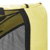 Pet Bike Trailer Yellow and Black | Durable & Convenient