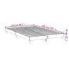 High Gloss White Bed Frame 120x200 cm - Stylish & Durable