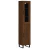 Stylish Highboard Brown Oak - Elegant Storage Solution