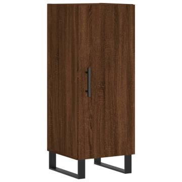 Stylish Highboard Brown Oak - Elegant Storage Solution