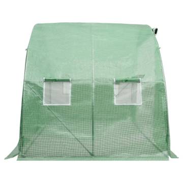 Spacious Greenhouse 8 m² - 2x4x2 m for Hobby Gardening