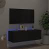 LED TV Wall Cabinet Black - Stylish & Space-Saving Solution