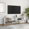 TV Cabinet White 149x30x52 cm Engineered Wood Colour white Quantity in Package 1 