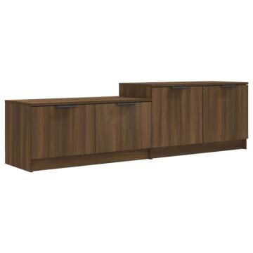 Stylish Brown Oak TV Cabinet - 158.5x36x45 cm | HipoMarket