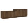 Stylish Brown Oak TV Cabinet - 158.5x36x45 cm | HipoMarket