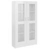 Vitrine Cabinet High Gloss White - Stylish Storage Solution