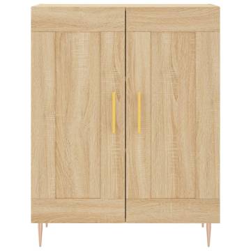 Highboard Sonoma Oak 69.5x34x180 cm - Elegant Storage Solution