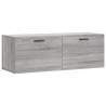 Wall Cabinet Grey Sonoma - 100x36.5x35 cm Engineered Wood