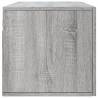 Wall Cabinet Grey Sonoma - 100x36.5x35 cm Engineered Wood