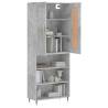 Highboard Concrete Grey - Stylish Storage Solution | HipoMarket