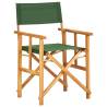 Director's Chair Solid Acacia Wood Green Colour green Quantity in Package 1 Number of 