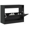 Shoe Cabinet Black 80x34x63 cm Engineered Wood Colour black Size 80 x 34 x 63 cm Quantity in Package 1 Number of 