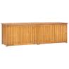 Garden Box 175x50x55 cm - Solid Teak Wood Storage Solution