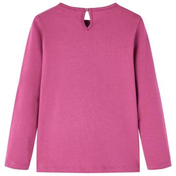 Kids' Long Sleeve T-shirt Raspberry 104 - Comfortable & Stylish