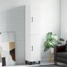 Highboard High Gloss White 34.5x34x180 cm Engineered Wood Colour high gloss white Quantity in Package 1 Model 1 door 