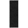 PAMPLONA Shaggy Rug - High Pile Modern Black 80x250 cm