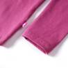 Kids' Long Sleeve T-shirt Raspberry 128 - Hipomarket