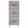 Highboard Grey Sonoma - Stylish Storage Solution | HipoMarket