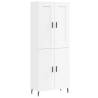 Highboard High Gloss White - Stylish Storage Solution