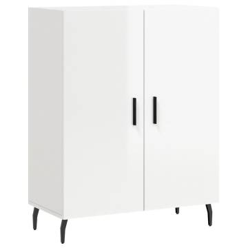 Highboard High Gloss White - Stylish Storage Solution