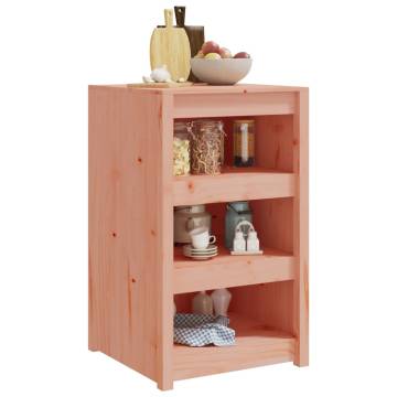 Outdoor Kitchen Cabinet - Solid Douglas Wood 55x55x92 cm