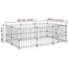 Outdoor Dog Kennel Steel 5.63 m² - Safety & Comfort