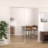 Sliding Door Frosted ESG Glass and Aluminium 90x205 cm White Colour white Size 90 x 205 cm Quantity in Package 1 Model frosted 