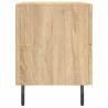 2 pcs Bedside Cabinets in Sonoma Oak - Modern Design