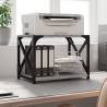 2-Tier Grey Sonoma Printer Stand | Organize Your Workspace