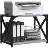 2-Tier Grey Sonoma Printer Stand | Organize Your Workspace