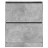 Shoe Cabinet Concrete Grey 80x34x96.5 cm | Hipomarket UK