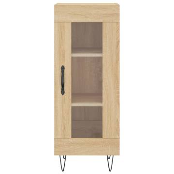 Highboard Sonoma Oak - Stylish Engineered Wood Storage Solution