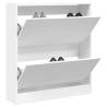 Shoe Cabinet White 80x21x87.5 cm Engineered Wood Colour white Size 80 x 21 x 87.5 cm Quantity in Package 1 Number of 