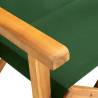 Stylish Director's Chair in Solid Acacia Wood - Green