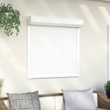 Roller Shutter Aluminium 100x100 cm White - Quality & Comfort