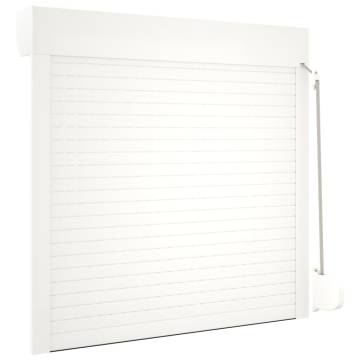 Roller Shutter Aluminium 100x100 cm White - Quality & Comfort