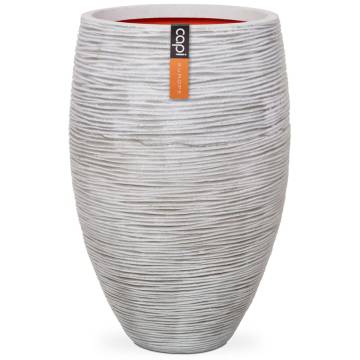 Capi Vase Nature Rib Deluxe 40x60 cm - Ivory | Hipomarket