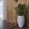 Capi Vase Nature Rib Deluxe 40x60 cm - Ivory | Hipomarket