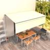 Manual Retractable Awning 5x3m Cream - Outdoor Shade Solution