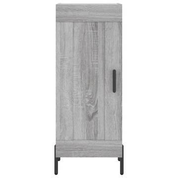 Highboard Grey Sonoma - Stylish Engineered Wood Storage