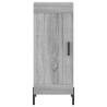 Highboard Grey Sonoma - Stylish Engineered Wood Storage