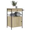 Kitchen Trolley Sonoma Oak - Stylish Storage Solution