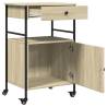 Kitchen Trolley Sonoma Oak - Stylish Storage Solution