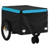 Bike Trailer Black & Blue - 30kg Capacity | HipoMarket