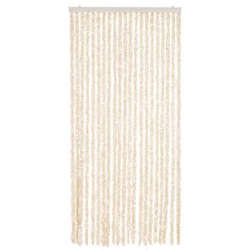 Fly Curtain Beige & White 90x220 cm | Insect Protection