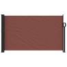 Retractable Side Awning Brown 120x500 cm | HipoMarket